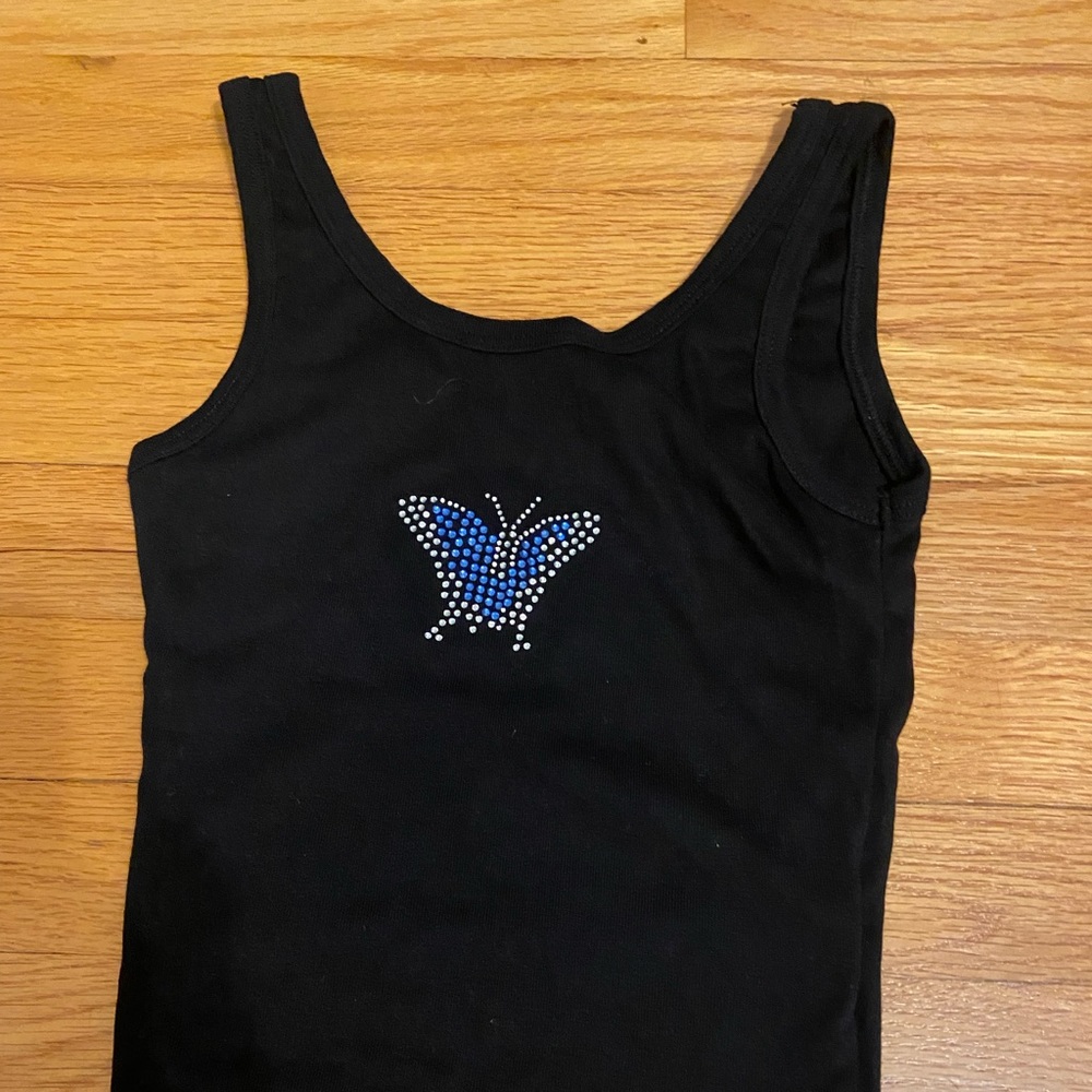 Bedazzled butterfly top